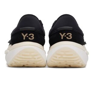 Y-3 Black Ajatu Run Sneakers, 7 Men/8.5 Women